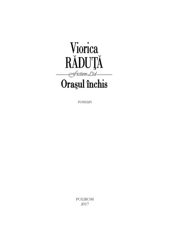 Copertă produs Oraşul &icirc;nchis - gallery big 6