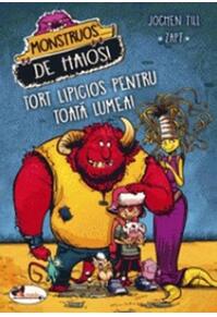Copertă produs Monstruos de haios. Tort lipicios pentru toată lumea