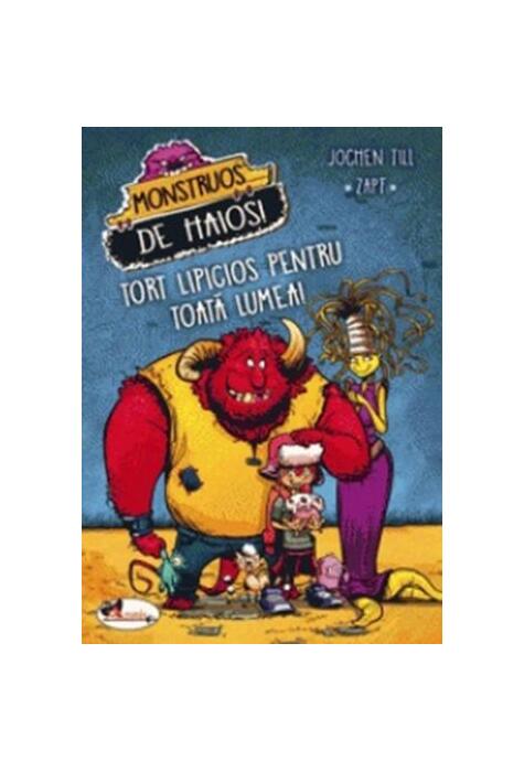 Copertă produs Monstruos de haios. Tort lipicios pentru toată lumea