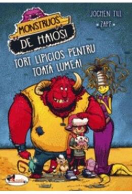 Copertă produs Monstruos de haios. Tort lipicios pentru toată lumea