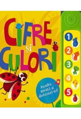 Copertă produs Cifre și culori. Ascultă, &icirc;nvață și distrează-te!