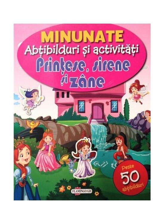 Copertă produs Minunate abțibilduri și activități: Prințese, sirene și z&acirc;ne - gallery big 1