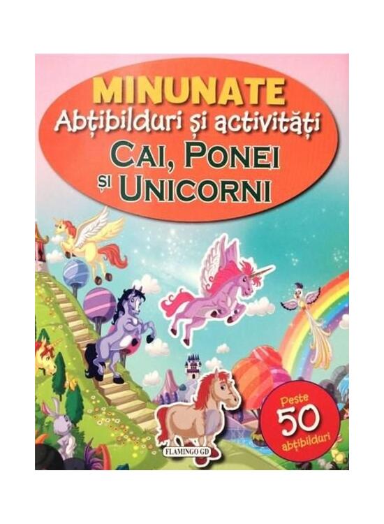 Copertă produs Minunate abțibilduri și activități: Cai, ponei și unicorni - gallery big 1