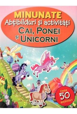 Copertă produs Minunate abțibilduri și activități: Cai, ponei și unicorni