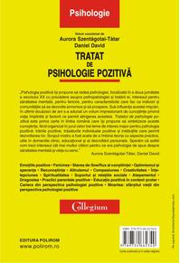 Copertă produs Tratat de psihologie pozitivă