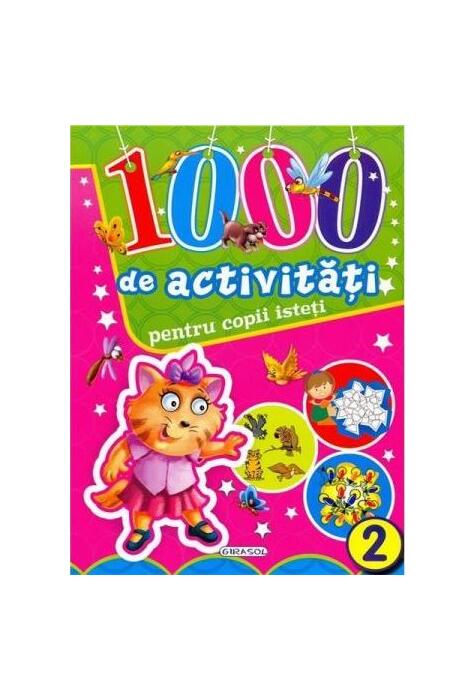 Copertă produs 1000 de activități pentru copii (vol 2)
