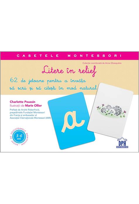 Copertă produs Litere &icirc;n relief. Casetele Montessori