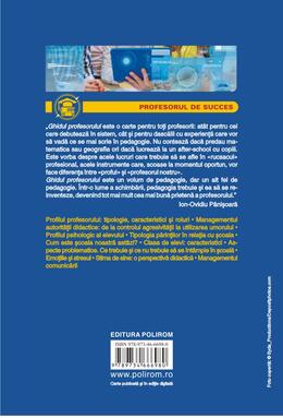 Copertă produs Ghidul profesorului