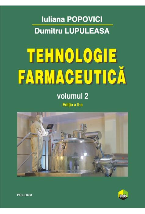 Copertă produs Tehnologie farmaceutică. (Vol. II)
