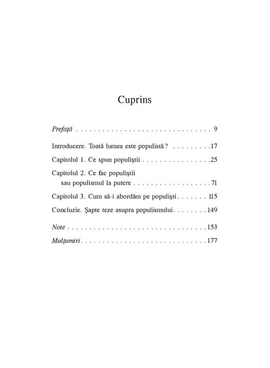 Copertă produs Ce este populismul? - gallery big 3
