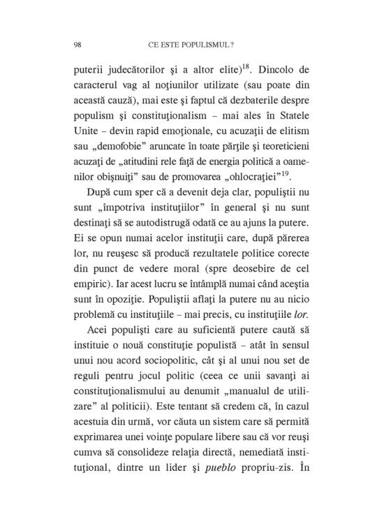 Copertă produs Ce este populismul? - gallery big 7