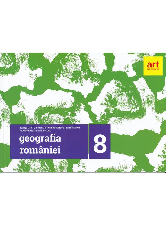 Copertă produs Caiet de geografia Rom&acirc;niei. Clasa a VIII-a - gallery big 1