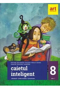 Copertă produs Caietul inteligent. Literatură, limba rom&acirc;nă, comunicare. Clasa a VIII-a. Semestrul I