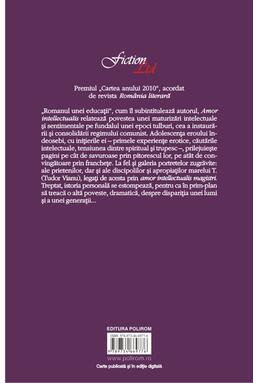 Copertă produs Amor intellectualis. Romanul unei educaţii (Ediţia 2017)