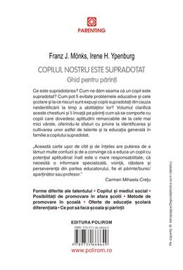 Copertă produs Copilul nostru este supradotat