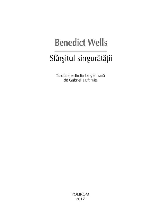 Copertă produs Sfârşitul singurătăţii - gallery big 4
