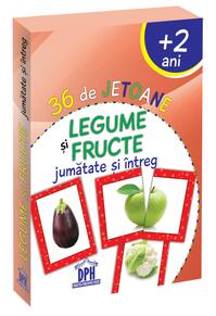Copertă produs 36 de Jetoane - Legume și Fructe (jumătate și &icirc;ntreg)