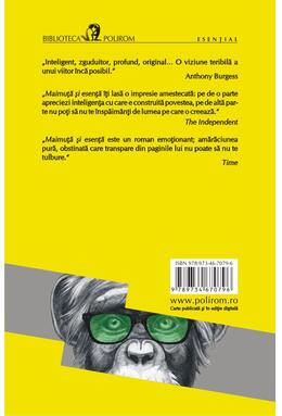 Copertă produs Maimuţă şi esenţă