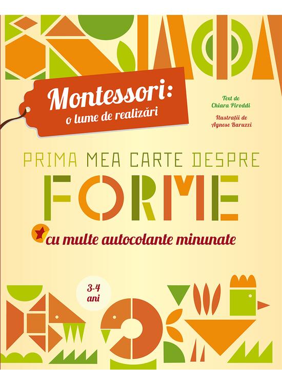 Copertă produs Montessori: Prima mea carte despre forme - gallery big 1