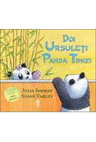 Doi ursuleţi panda timizi