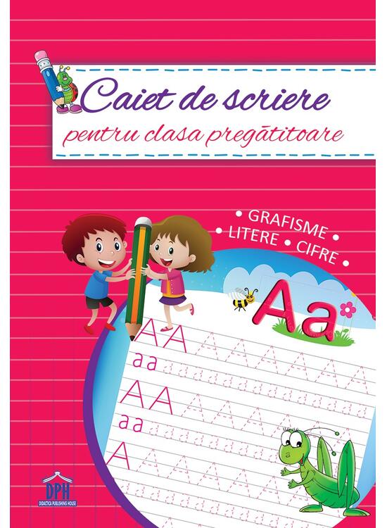 Copertă produs Caiet de scriere pentru clasa pregătitoare - gallery big 1