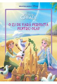 Copertă produs Disney. Regatul de gheață. O zi de vară perfectă pentru Olaf. Carte gigant (grupa mijlocie)