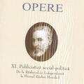 Copertă produs Ioan Slavici. Opere (Vol. XI) Publicistică social-politică. De la Războiul de Independență la Primul Război Mondial - gallery small 