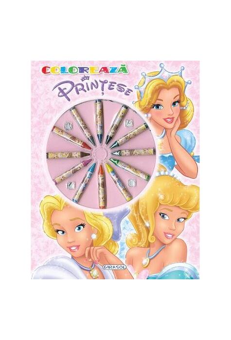 Copertă produs Colorează - Prințese