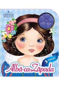Copertă produs Albă-ca-Zăpada. Prințese minunate. 3 melodii