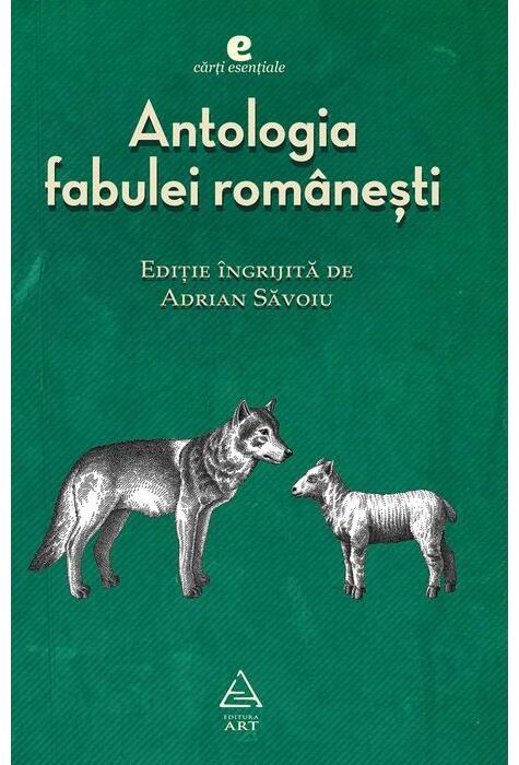 Copertă produs Antologia fabulei rom&acirc;nești