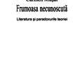 Copertă produs Frumoasa necunoscută. Literatura şi paradoxurile teoriei - gallery small 