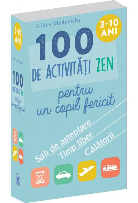 Copertă produs 100 de activități Zen pentru un copil fericit