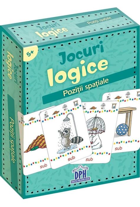 Copertă produs Poziții spațiale. Jocuri logice
