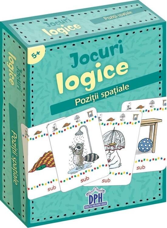Copertă produs Poziții spațiale. Jocuri logice - gallery big 1