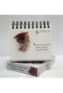 Copertă produs 365 de zile cu mica mea răsfățată... Pisica (calendar)