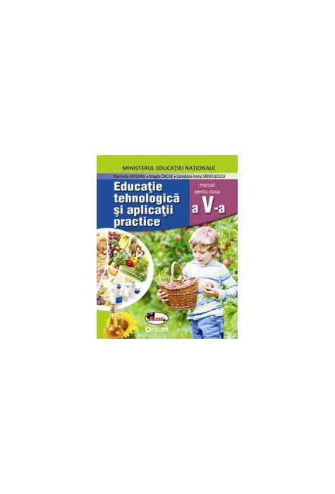 Copertă produs Educație tehnologică și aplicații practice, manual clasa a V-a