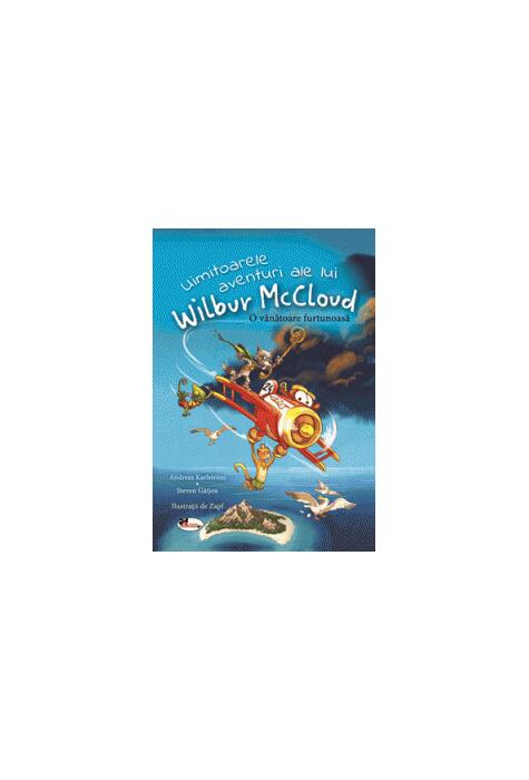 Copertă produs Uimitoarele aventuri ale lui Wilbur McCloud. O v&acirc;nătoare furtunoasă