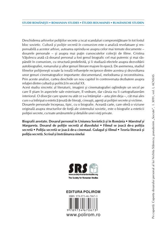 Copertă produs Cultură şi poliție secretă în comunism - gallery big 2