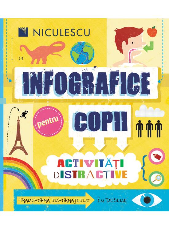Copertă produs Infografice pentru copii. Activităţi distractive - gallery big 1