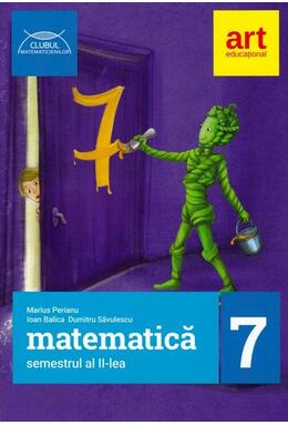 Copertă produs Matematică Clasa a VII-a. Semestrul II. Clubul Matematicienilor