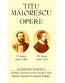 Copertă produs Titu Maiorescu. Opere. Jurnal (II+III) - thumb 1