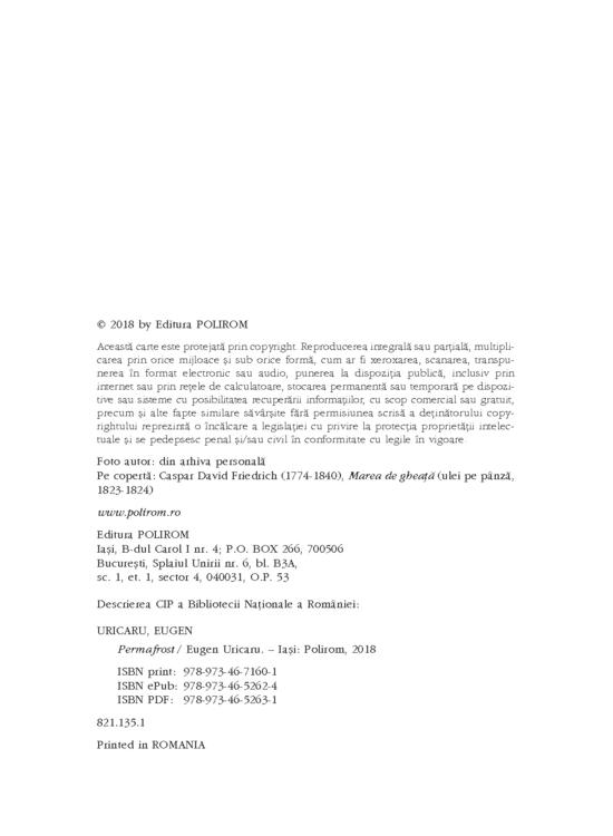 Copertă produs Permafrost - gallery big 3