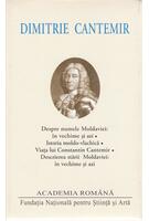 Dimitrie Cantemir. Opere. Despre numele Moldaviei: în vechime și azi
