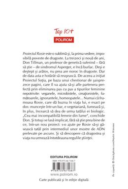 Copertă produs Proiectul Rosie (Top 10+)
