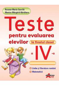 Copertă produs Teste pentru evaluarea elevilor la finalul clasei a IV-a