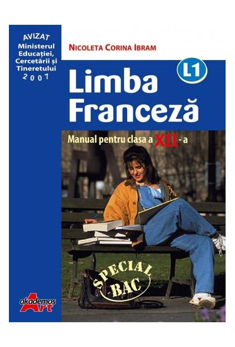 Copertă produs Limba franceză L1. Manual pentru clasa a XII-a