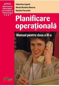 Copertă produs Planificare operațională. Manual pentru clasa a XI-a