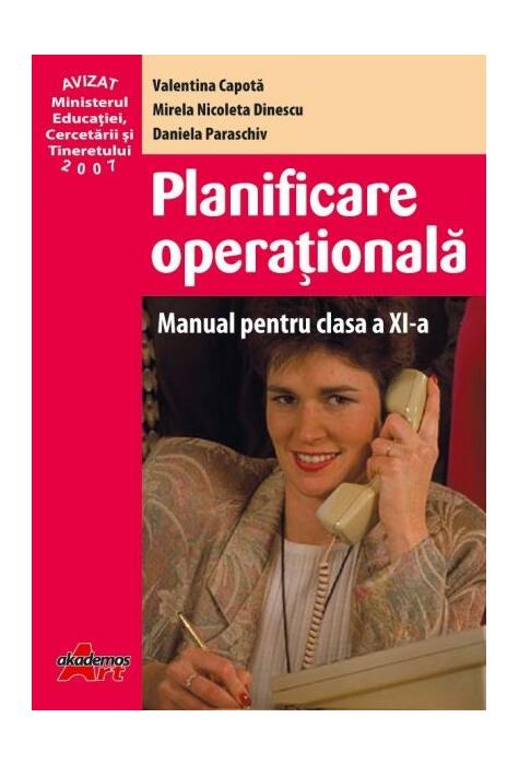Copertă produs Planificare operațională. Manual pentru clasa a XI-a