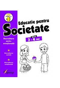 Copertă produs Educație pentru societate. Nivel 3-4 ani