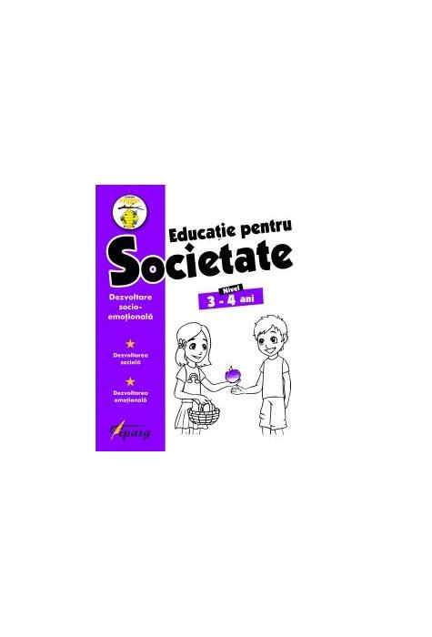 Copertă produs Educație pentru societate. Nivel 3-4 ani